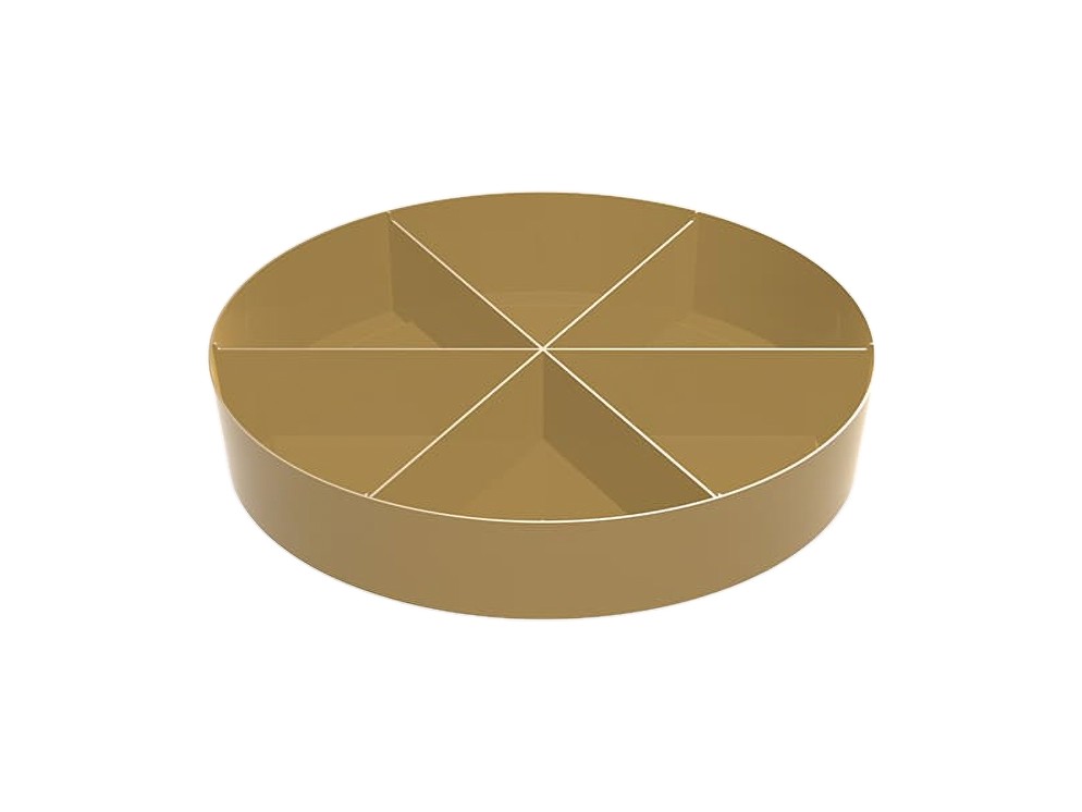Seperatörlü Plastik Kutu Gold 160 cc (KK 6005)