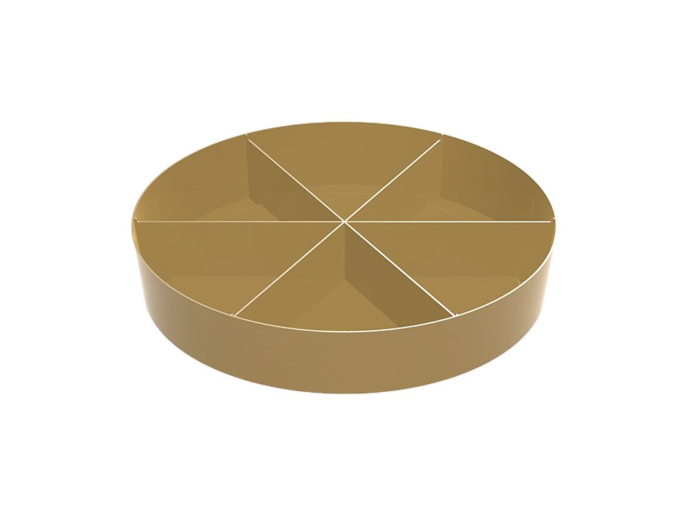 Seperatörlü Plastik Kutu Gold 160 cc K (KK 6005-K)