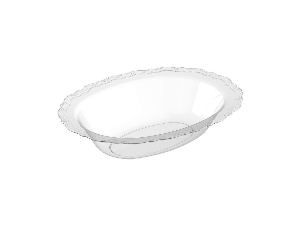 Büyük Desenli Oval Tabak (DP 15)